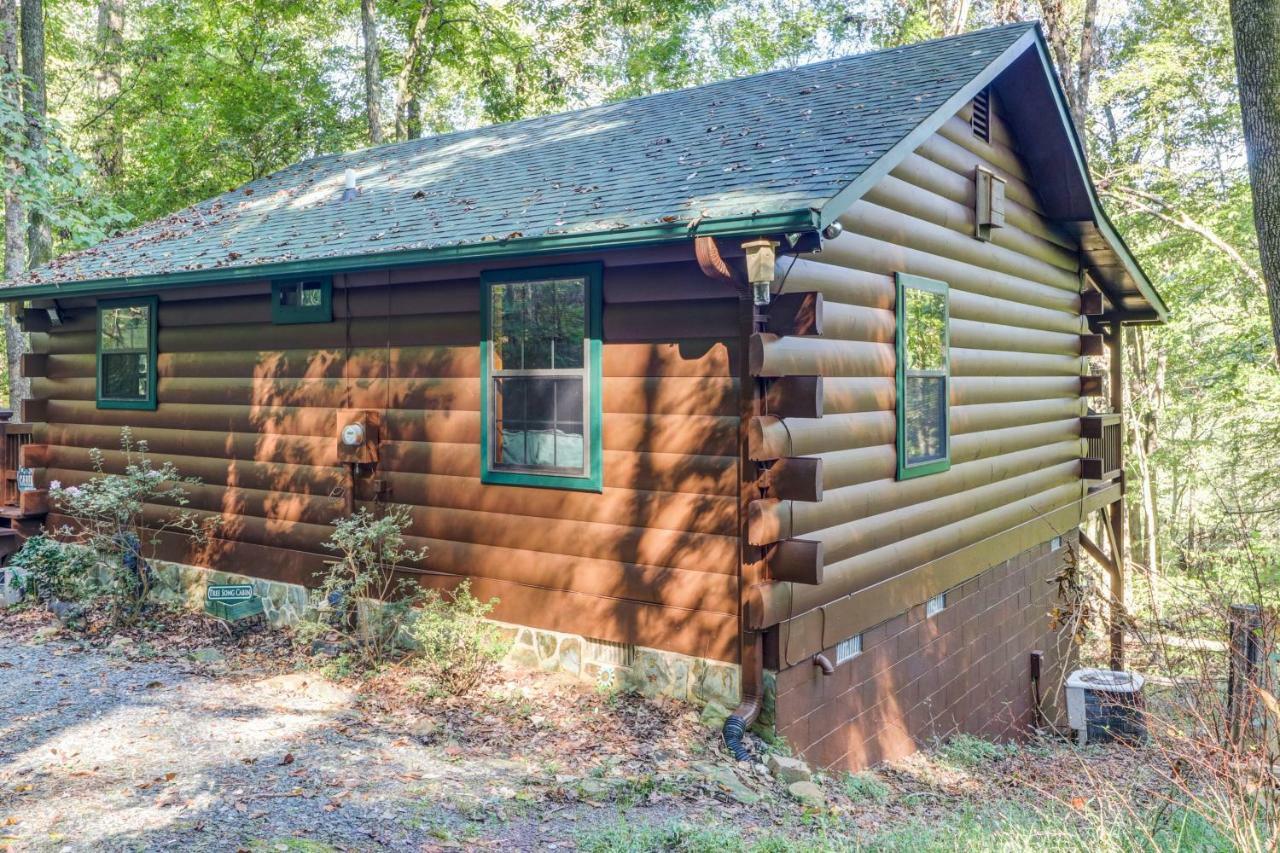Tree Song Mountain Creek Cabin Ellijay Exterior foto