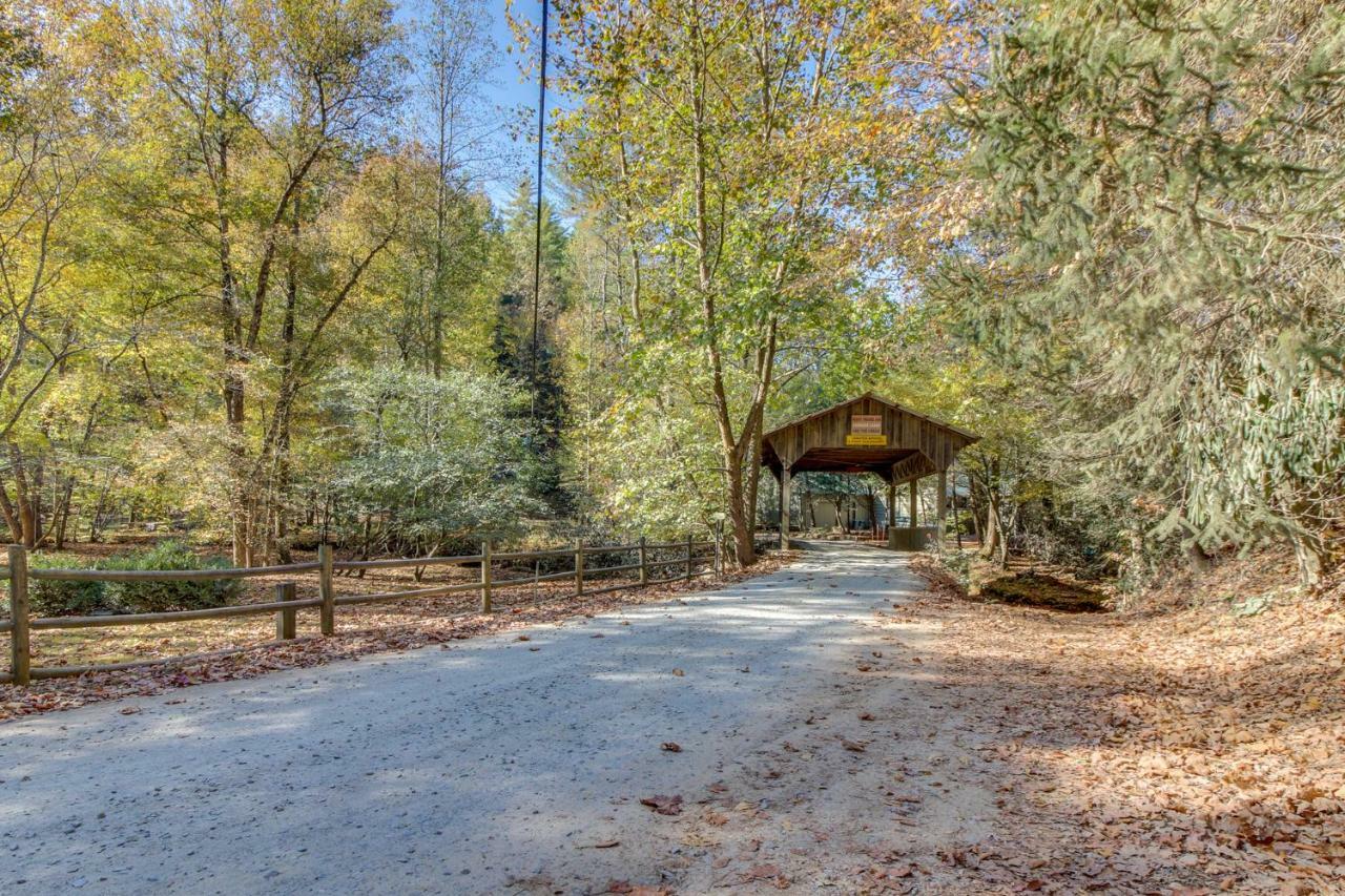 Tree Song Mountain Creek Cabin Ellijay Exterior foto